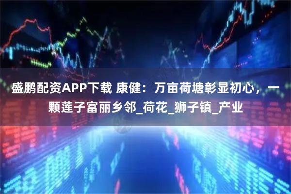 盛鹏配资APP下载 康健:万亩荷塘彰显初心,一颗莲子富丽乡邻_荷花_狮子镇_产业